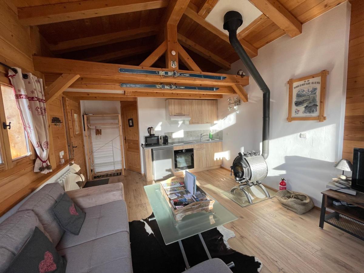 Chalet Cosy Proche Tramway Du Mont-Blanc Et Centre Saint-Gervais-les-Bains Exterior photo